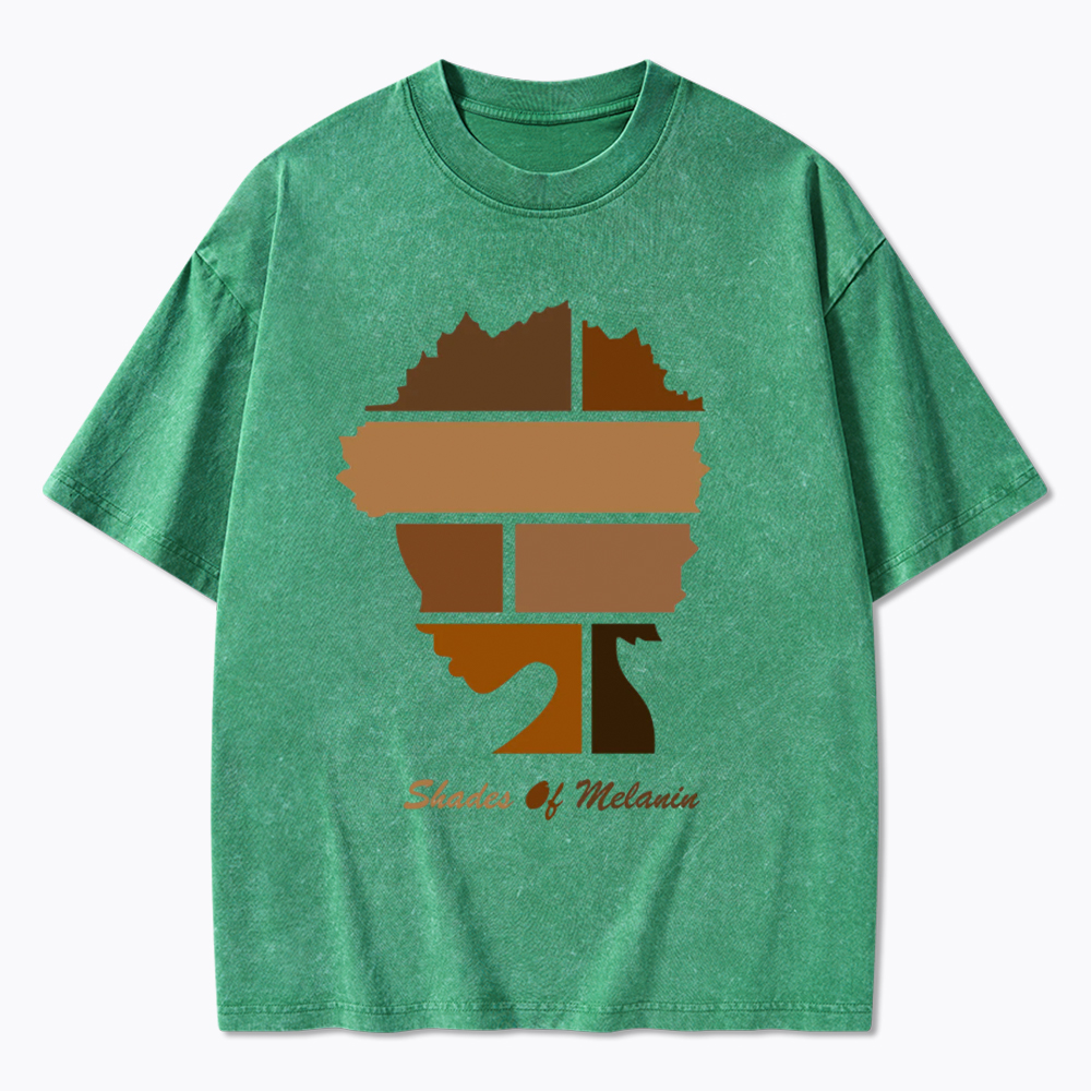 Shades Of Melanin Washed T-Shirt
