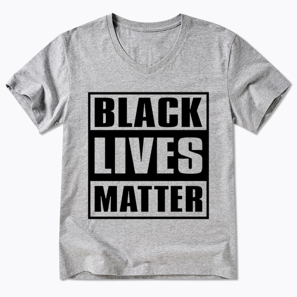 Black Lives Matter Equality Rights V-Neck Classic T-Shirt