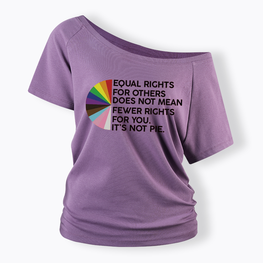 Equal Rights for Others Off Shoulder T-shirt