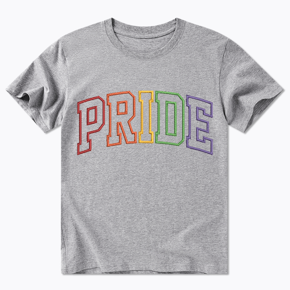 Embroidered Pride Classic T-Shirt