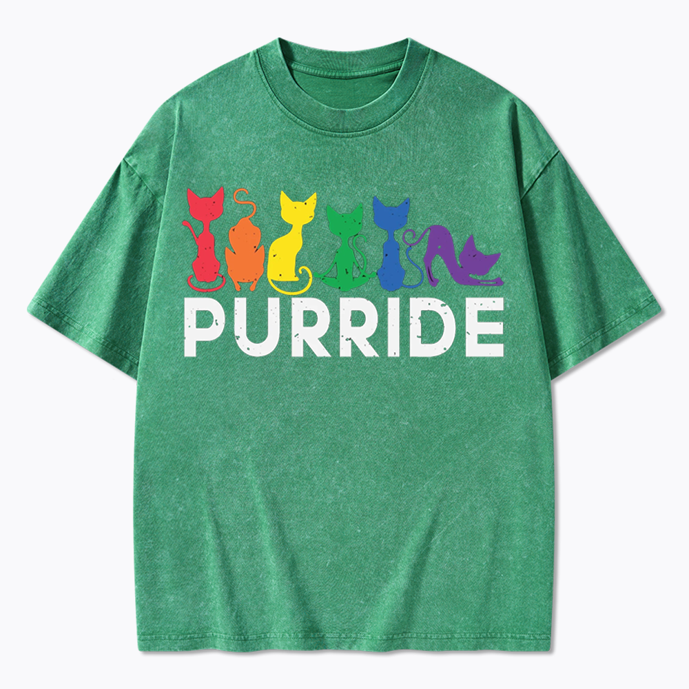 Purride Cat Washed T-Shirt
