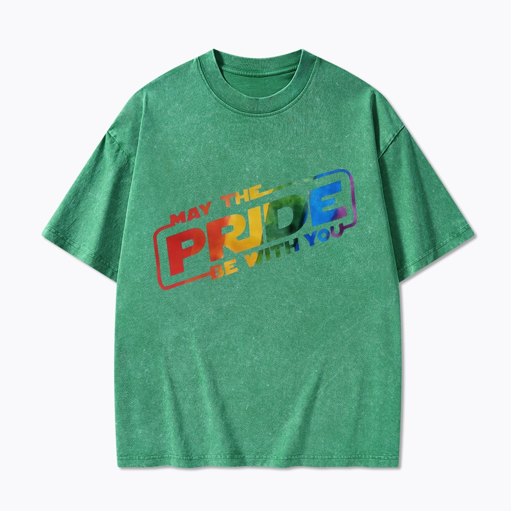 Rainbow Pride Washed T-Shirt