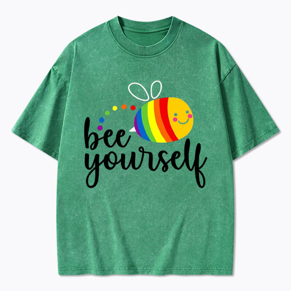 Bee Yourself Washed T-Shirt