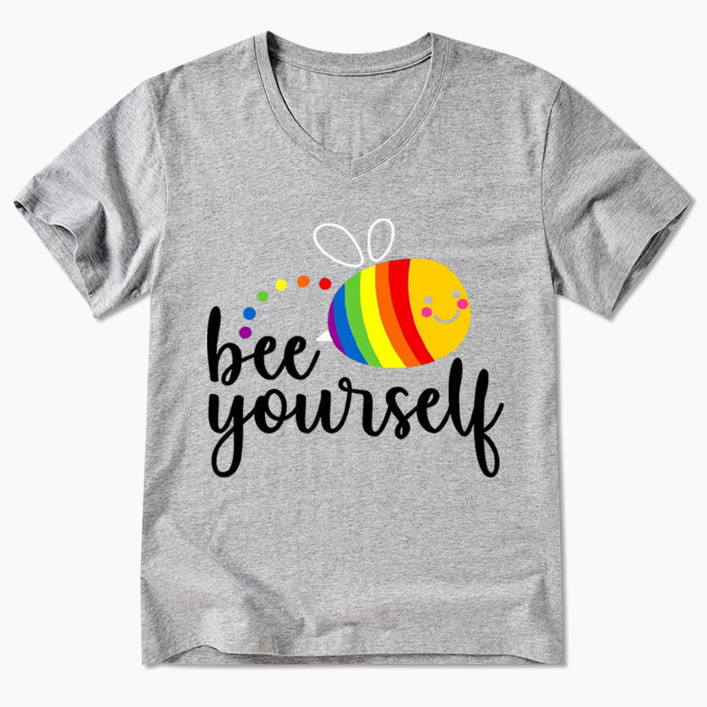 Bee Yourself V-Neck Classic T-Shirt