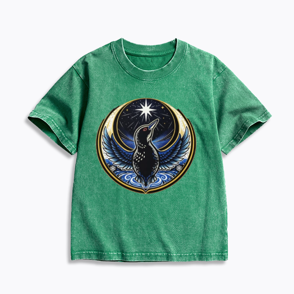 Rebel Loon Kids Washed T-Shirts