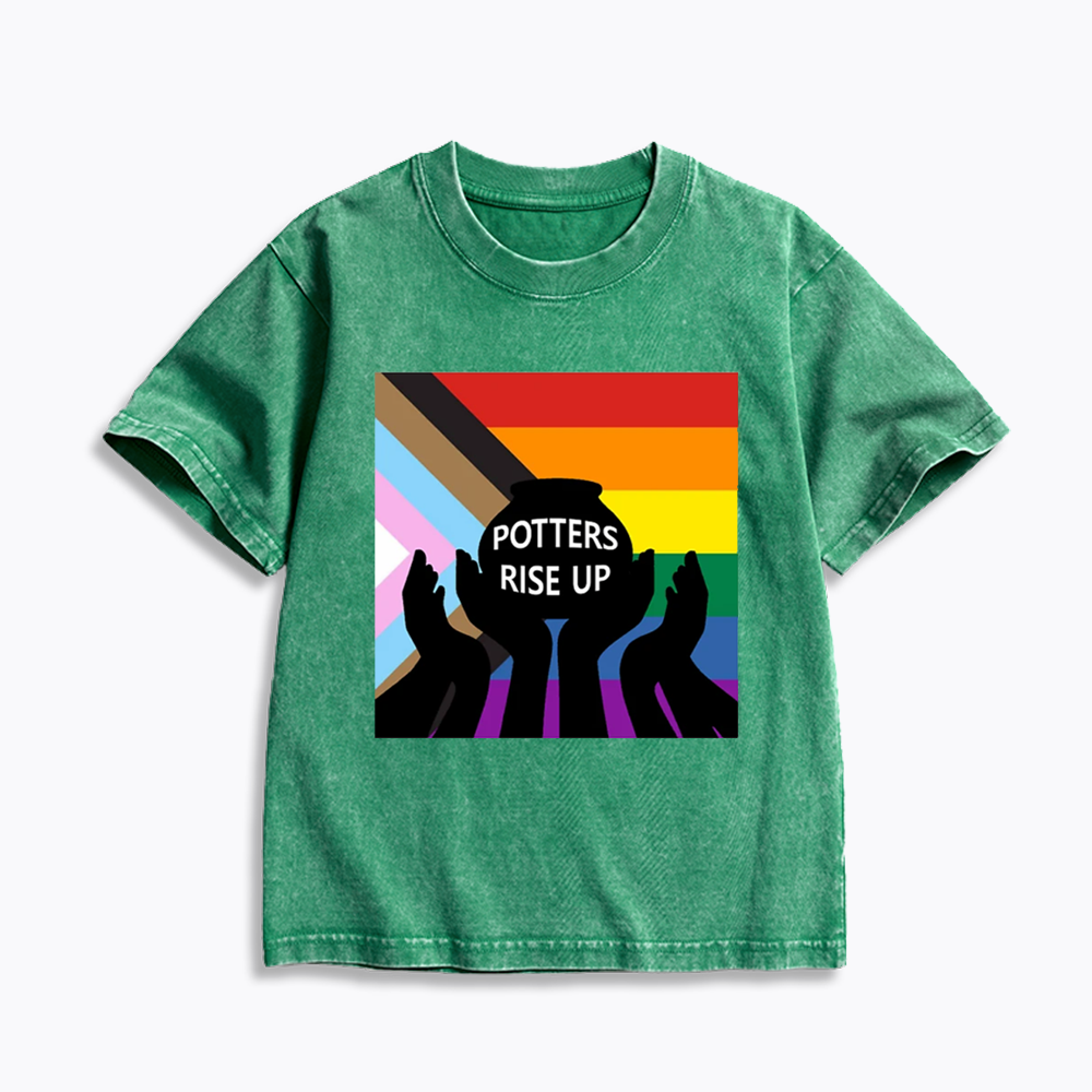 Inclusive Pride Kids Washed T-Shirts