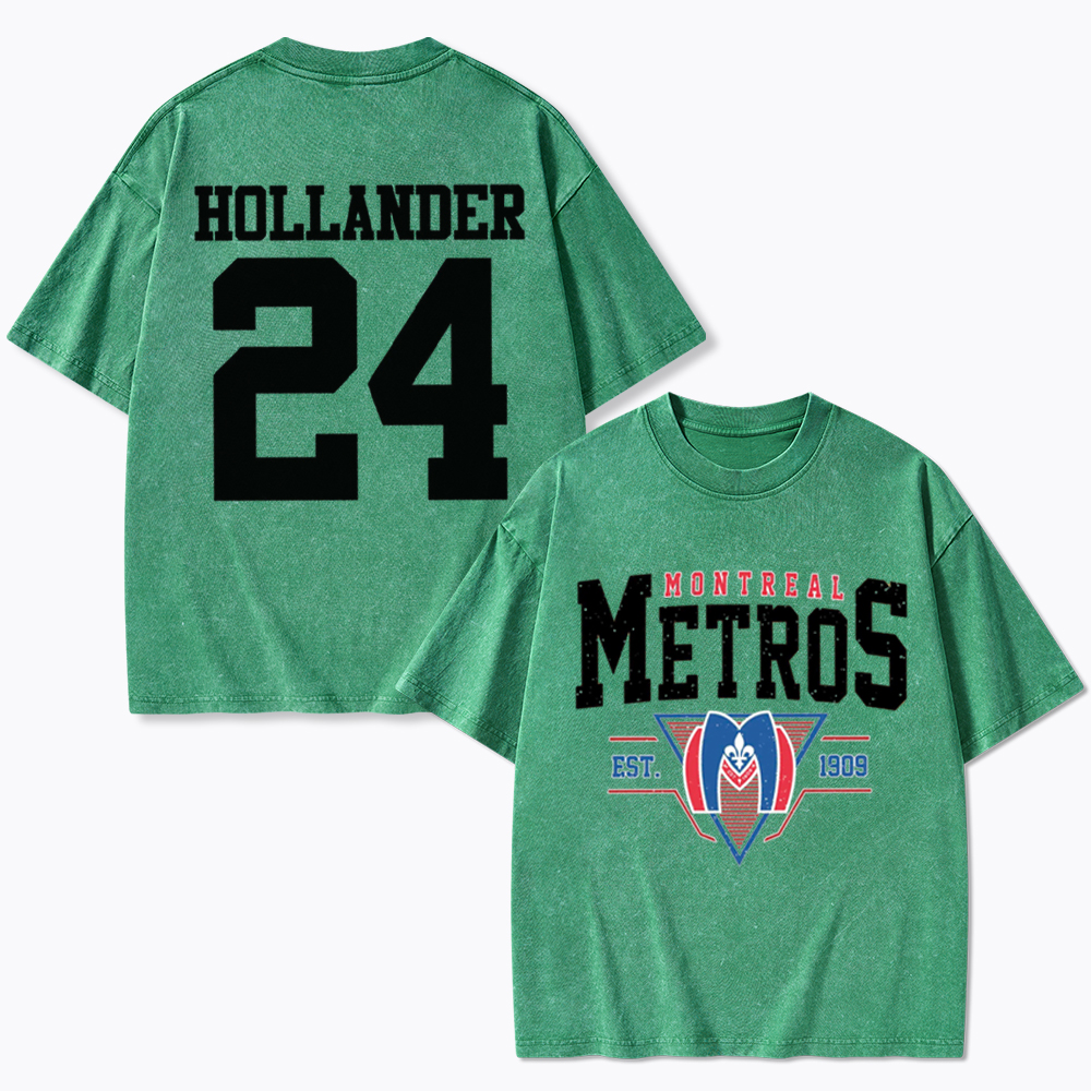 Montreal Metros Hockey Washed T-Shirt