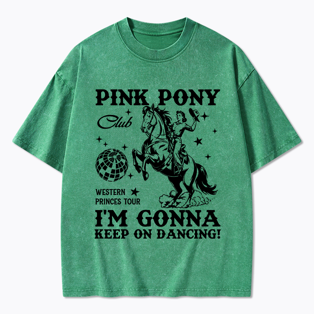 Pink Pony Club Washed T-Shirt