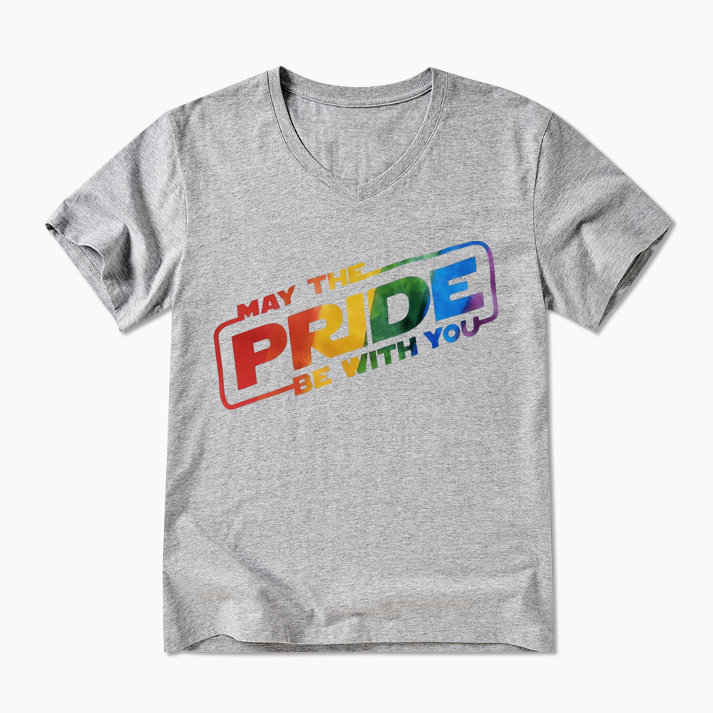 Rainbow Pride V-Neck Classic T-Shirt