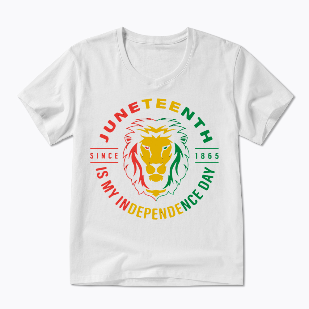 Juneteenth History V-Neck Classic T-Shirt