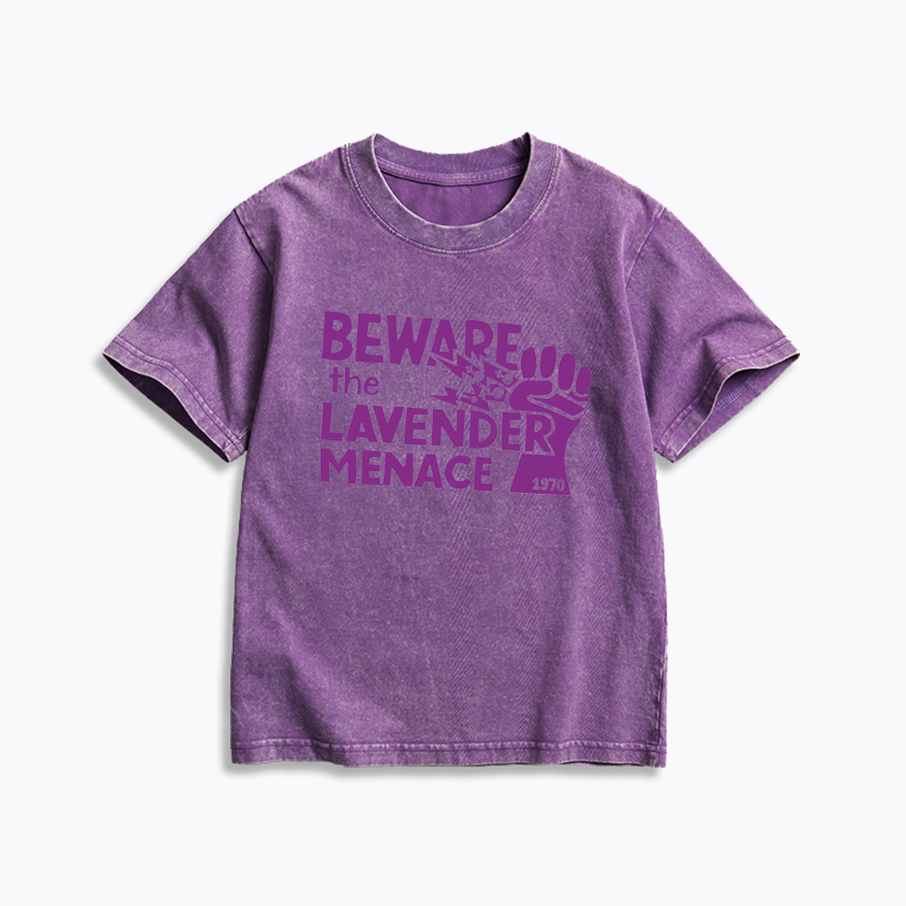 Subtle Pride Kids Washed T-Shirt