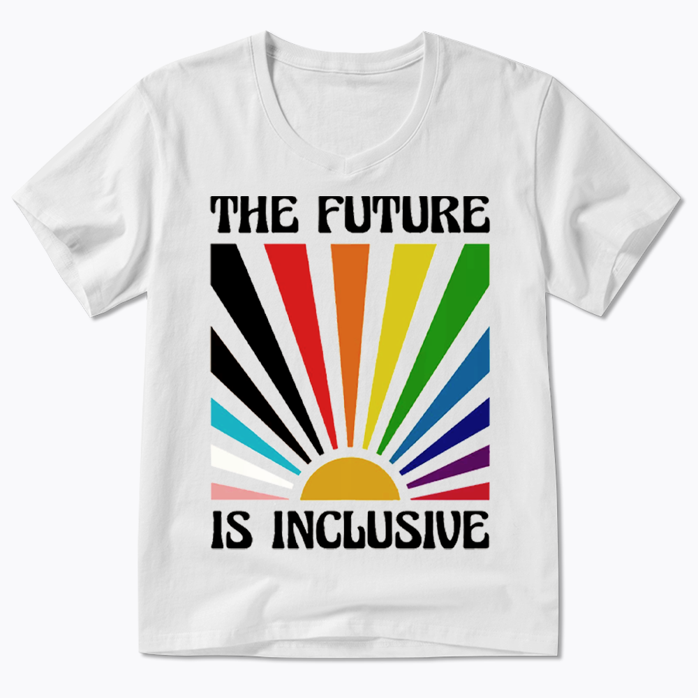 The Future is Inclusive V-Neck Classic T-Shirt