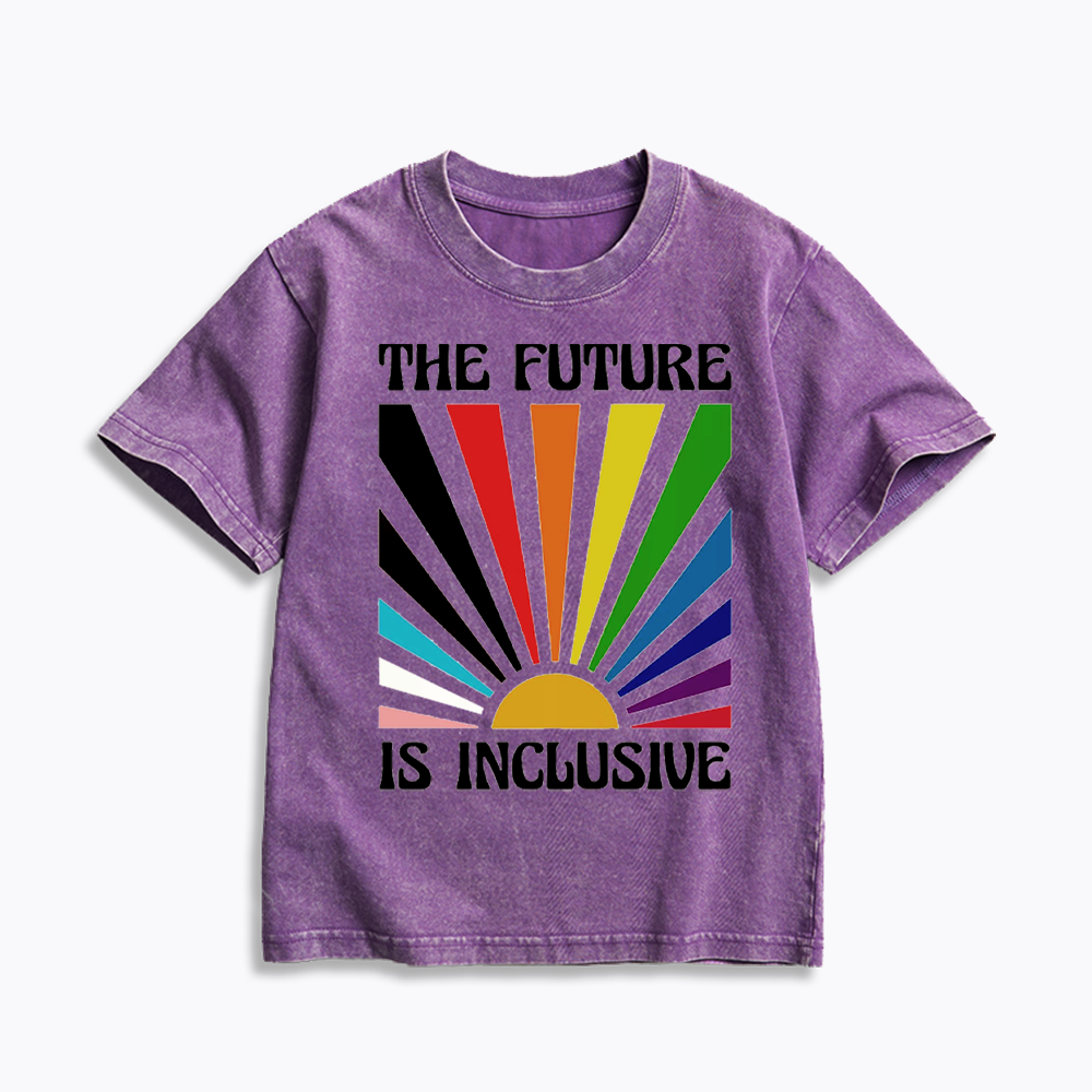 The Future is Inclusive Kids Washed T-Shirt