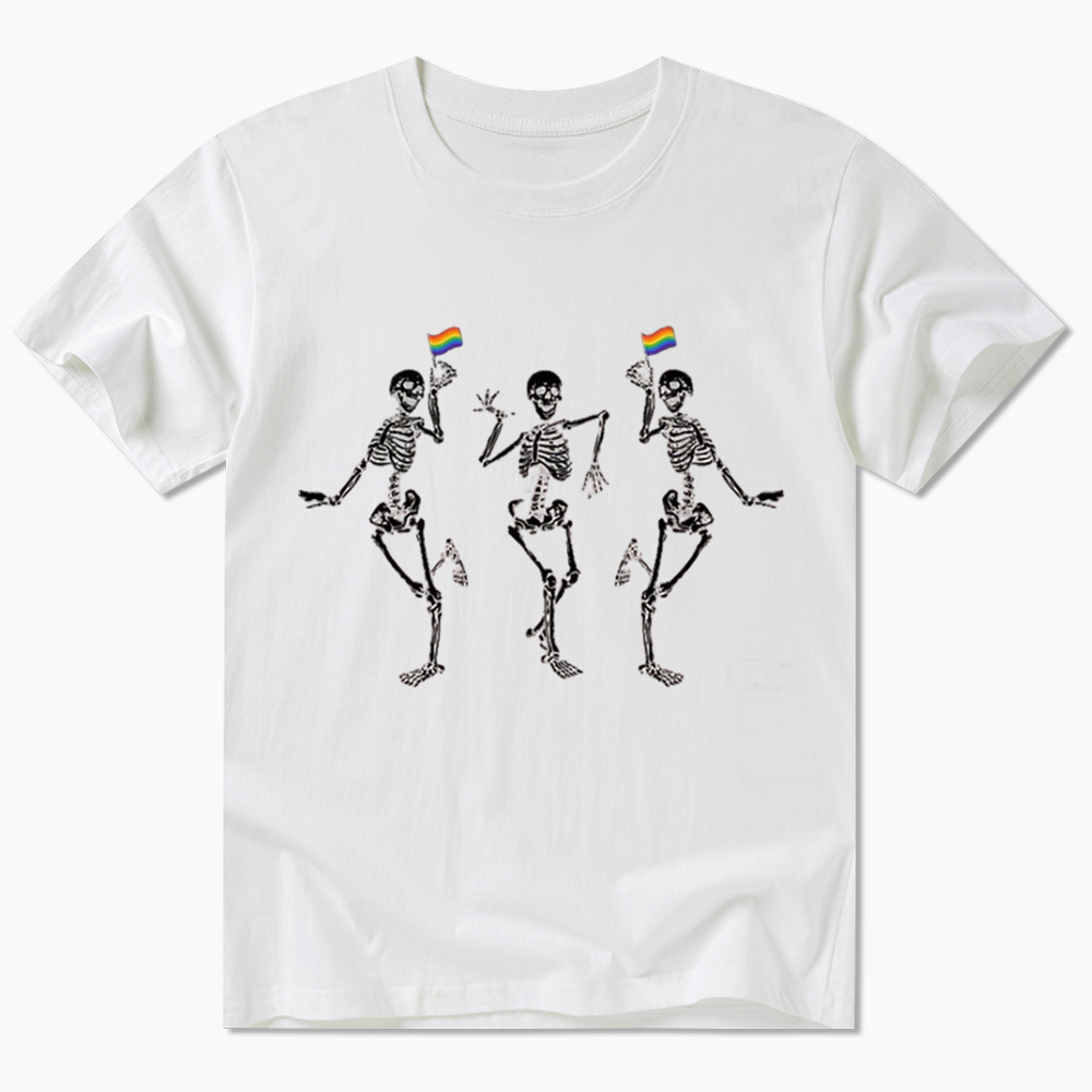 pride dancing skeleton Classic T-Shirt