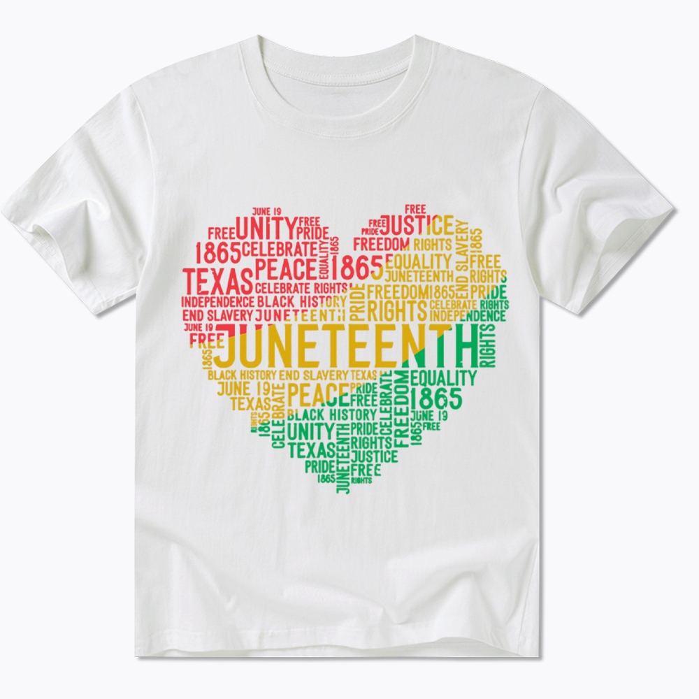 Juneteenth Heart Black History Classic T-Shirt