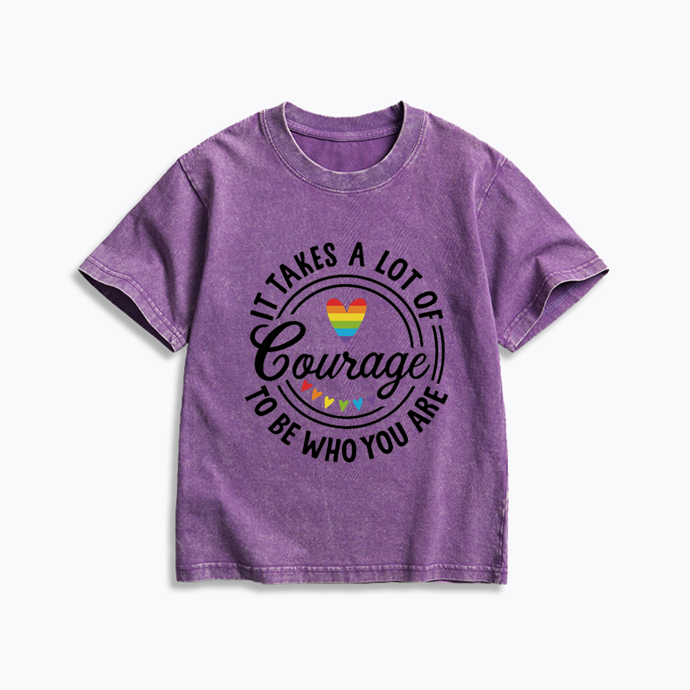 Equal Rights Kids Washed T-Shirt
