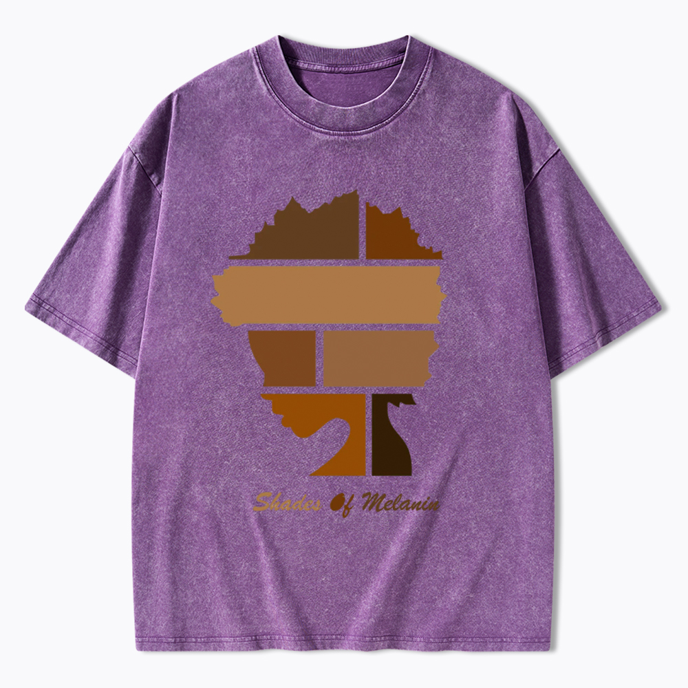 Shades Of Melanin Washed T-Shirt