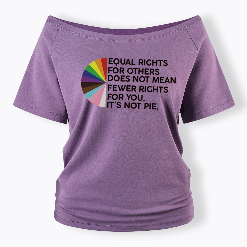 Equal Rights for Others Off Shoulder T-shirt