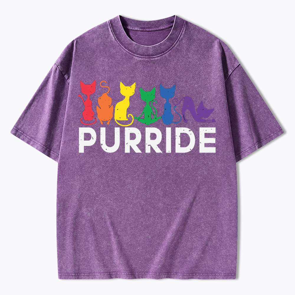 Purride Cat Washed T-Shirt