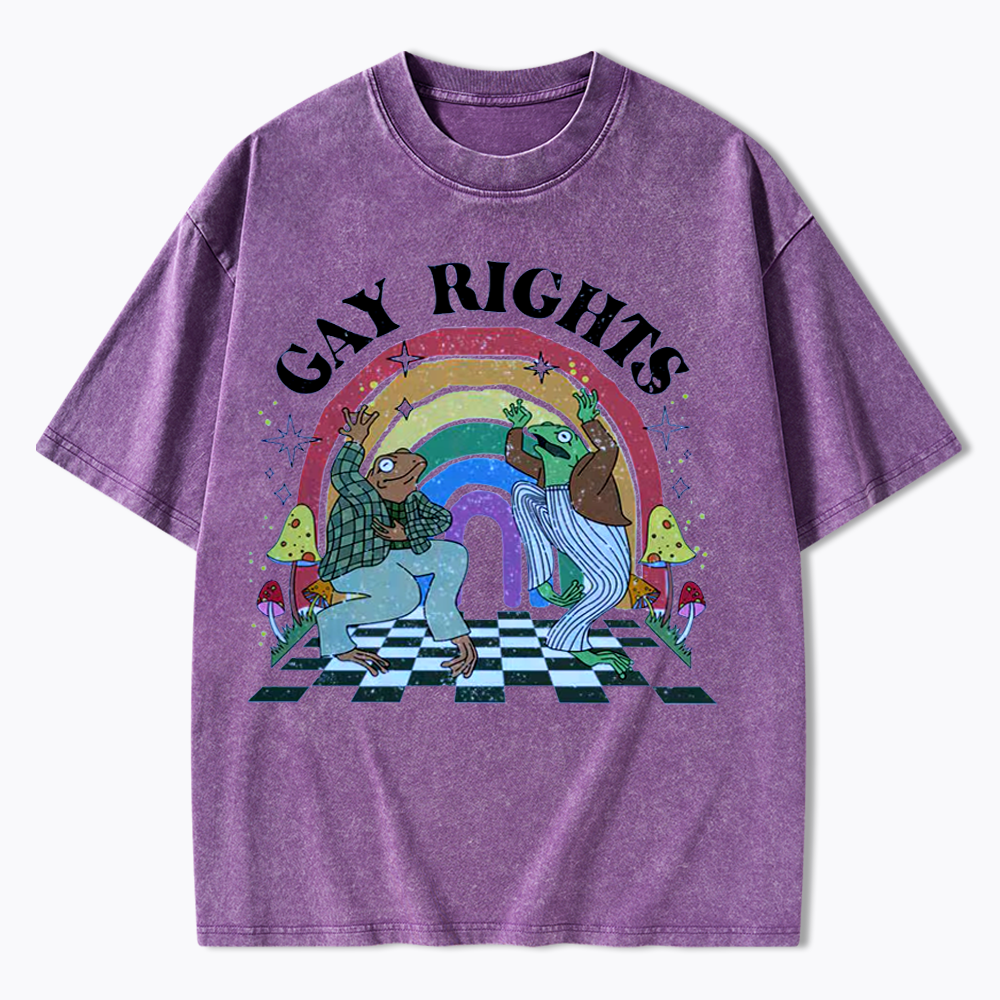 Pride Flag Washed T-Shirt