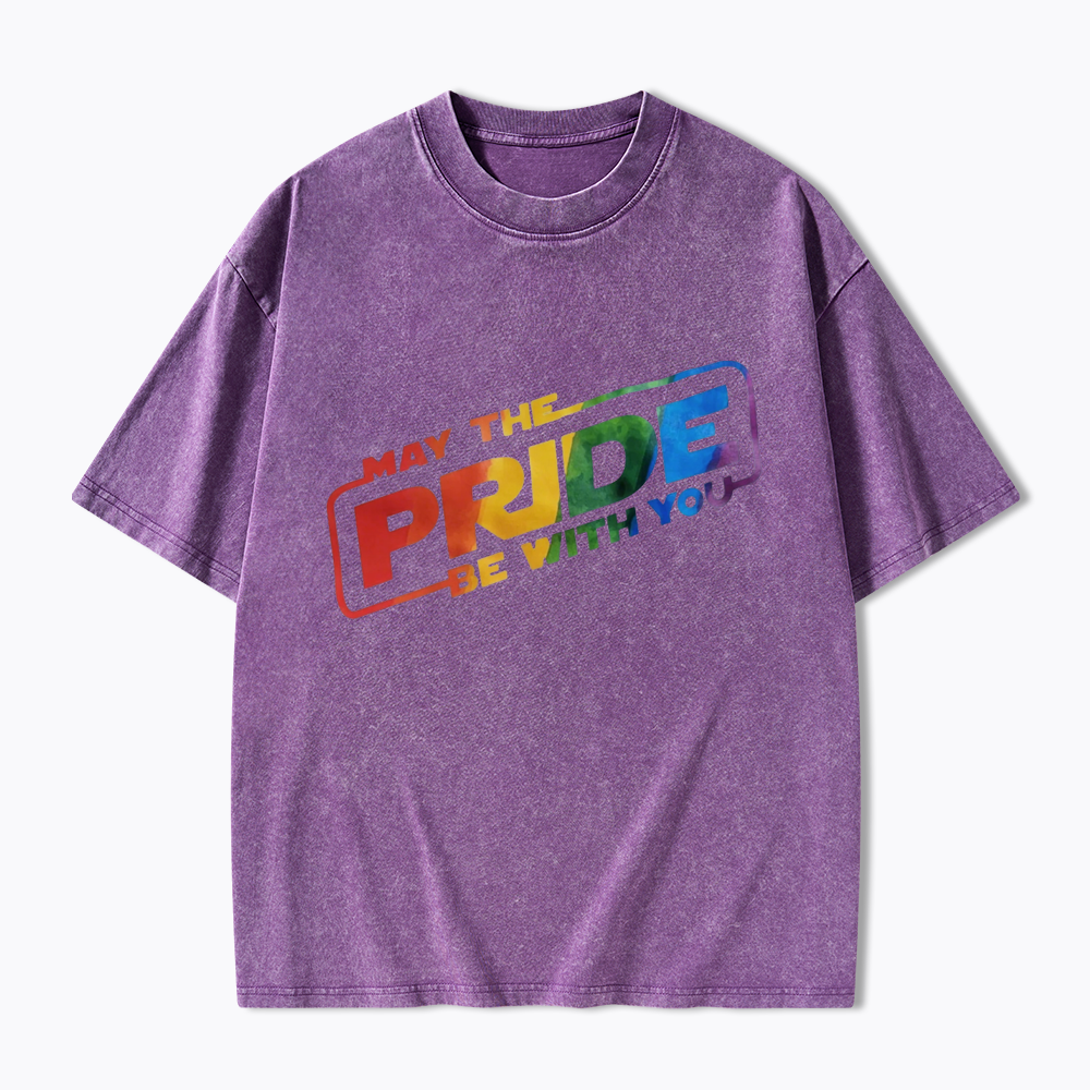 Rainbow Pride Washed T-Shirt