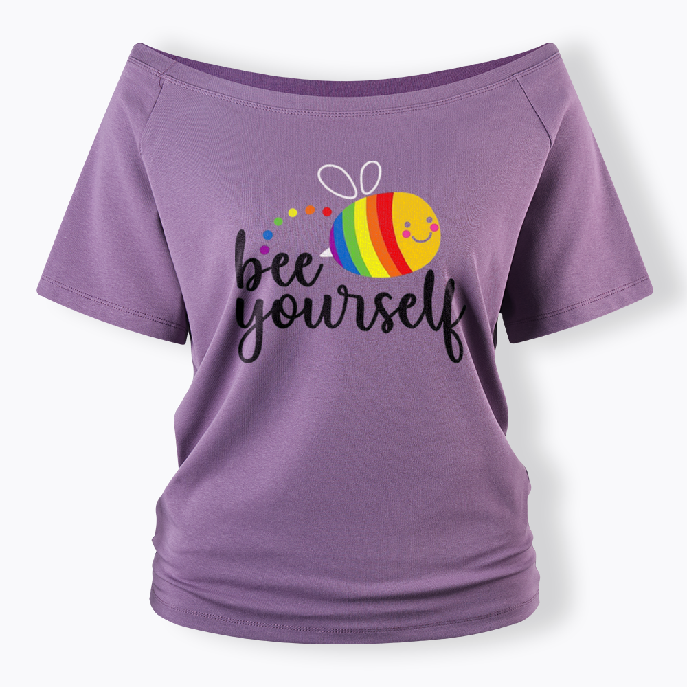 Bee Yourself Off Shoulder T-shirt