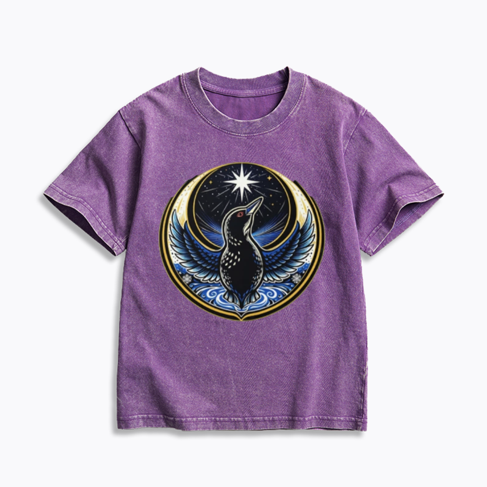 Rebel Loon Kids Washed T-Shirts