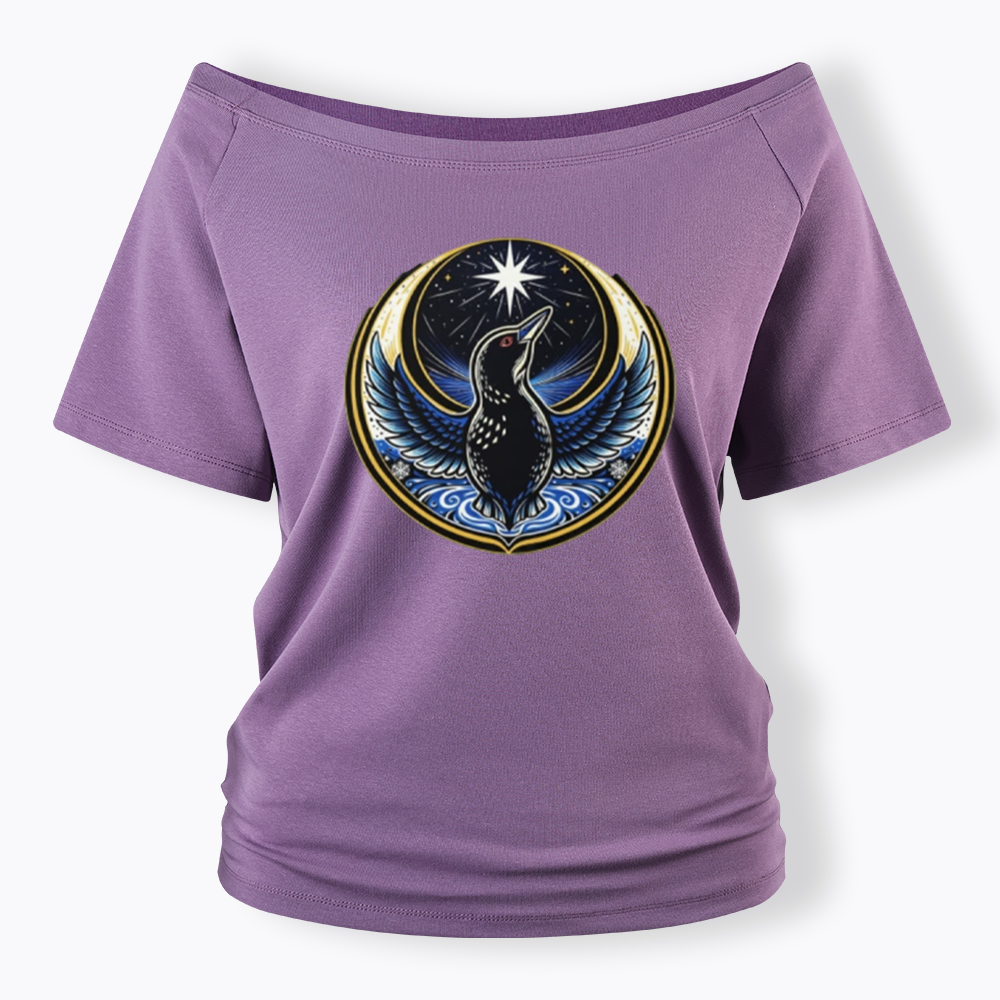 Rebel Loon Off Shoulder T-shirts