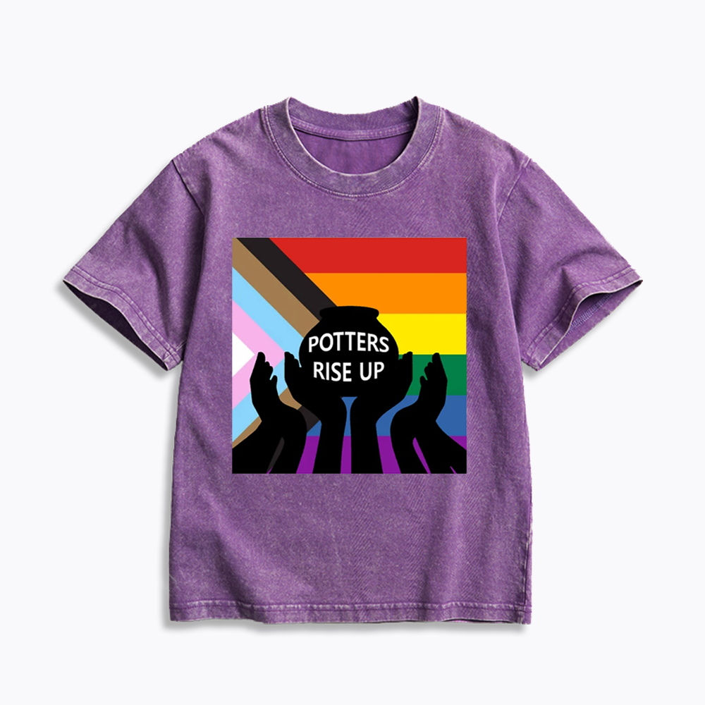 Inclusive Pride Kids Washed T-Shirts