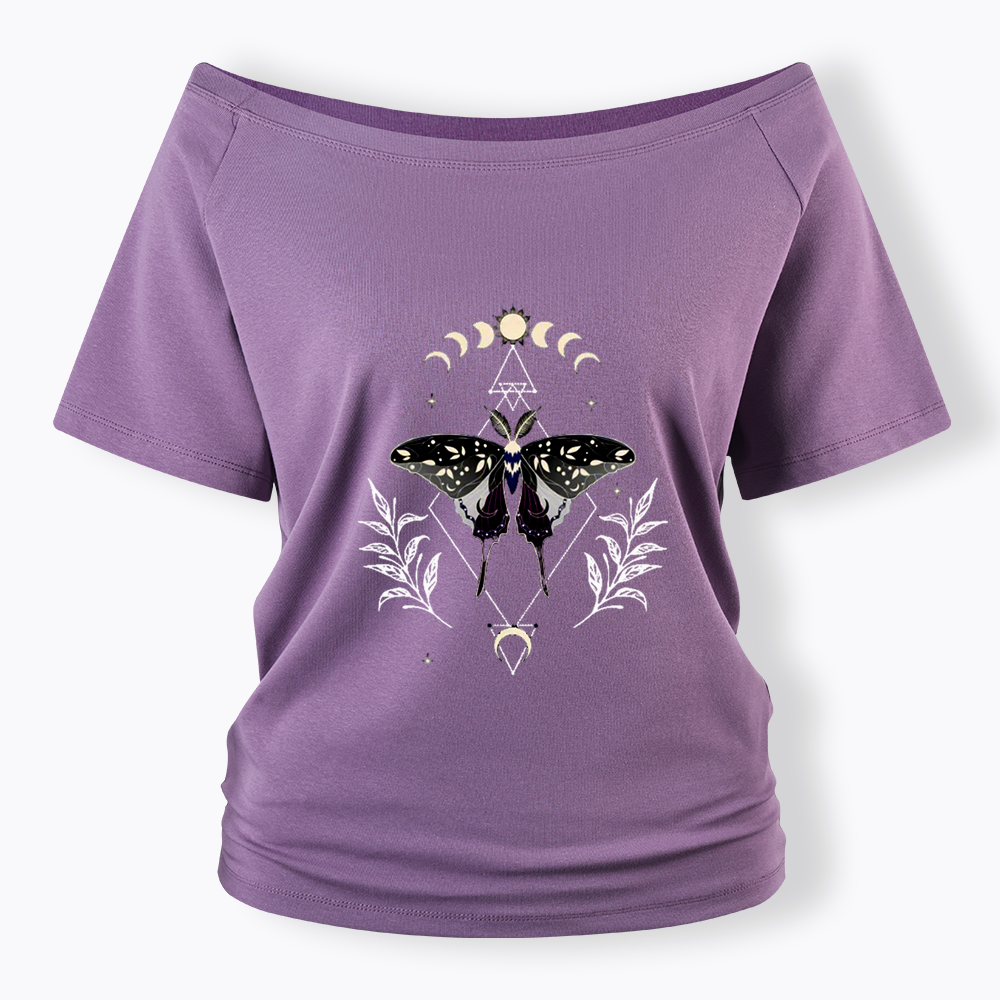 Asexual Pride Off Shoulder T-shirts