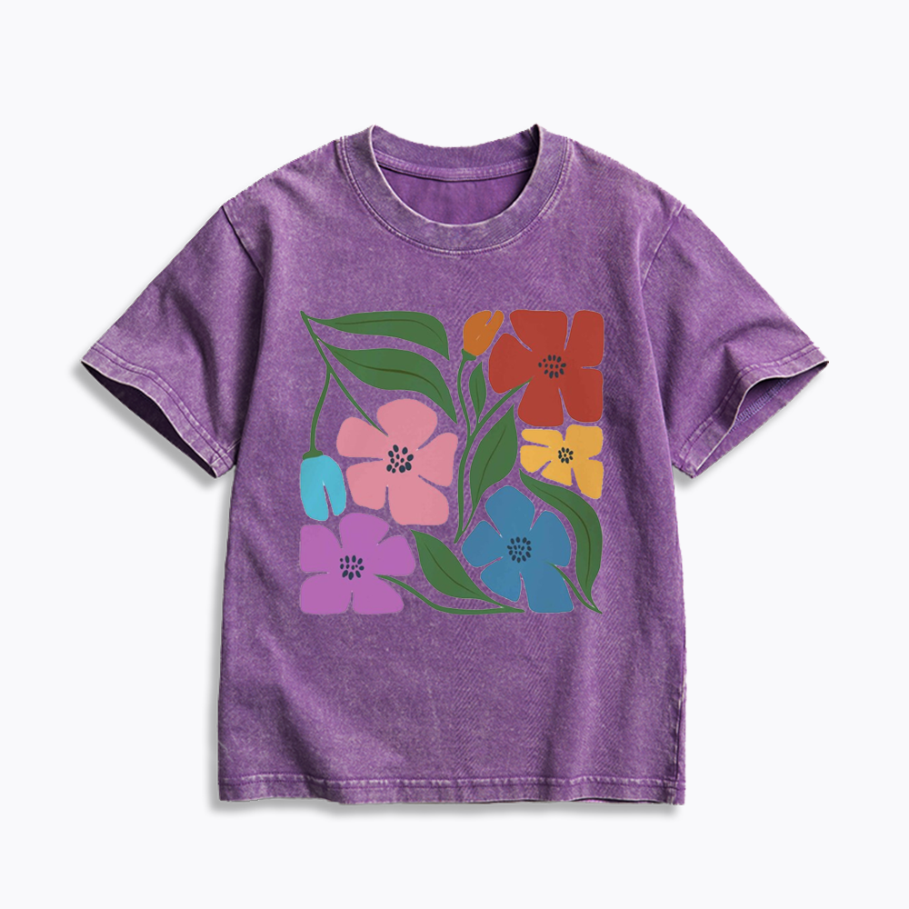 Subtle Pride Kids Washed T-Shirt 