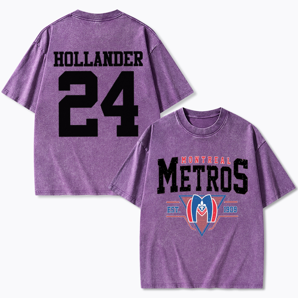 Montreal Metros Hockey Washed T-Shirt