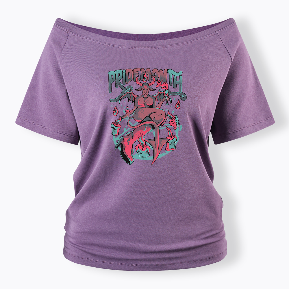 Pridemonth Off Shoulder T-shirt