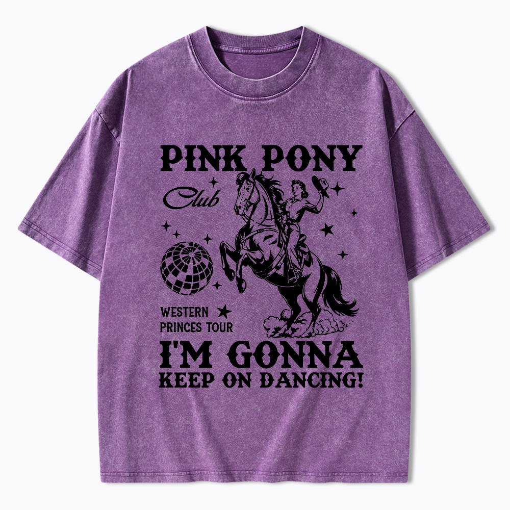 Pink Pony Club Washed T-Shirt