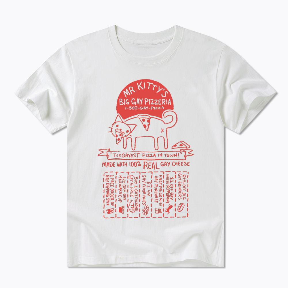 MR. KITTY’S BIG PIZZERIA Classic T-Shirt