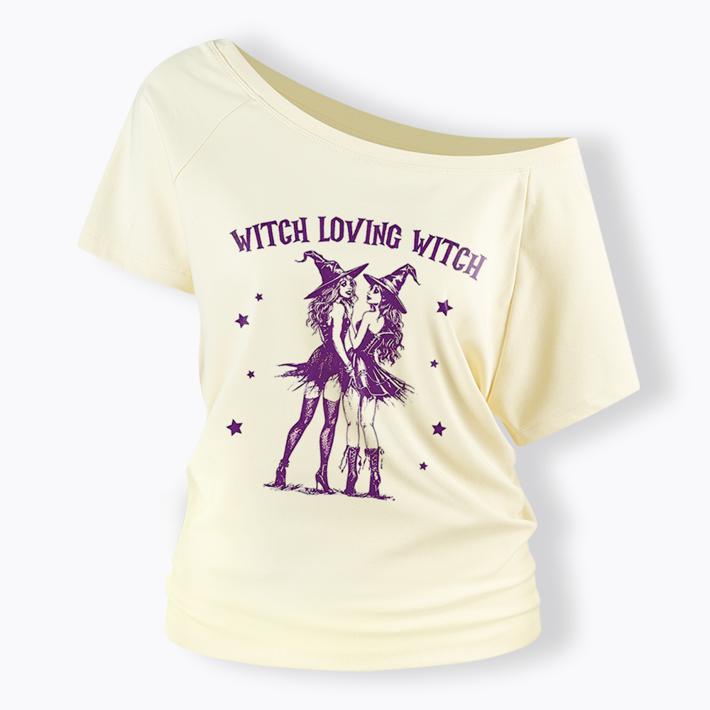 Subtle Lesbian Baby Off Shoulder T-shirt