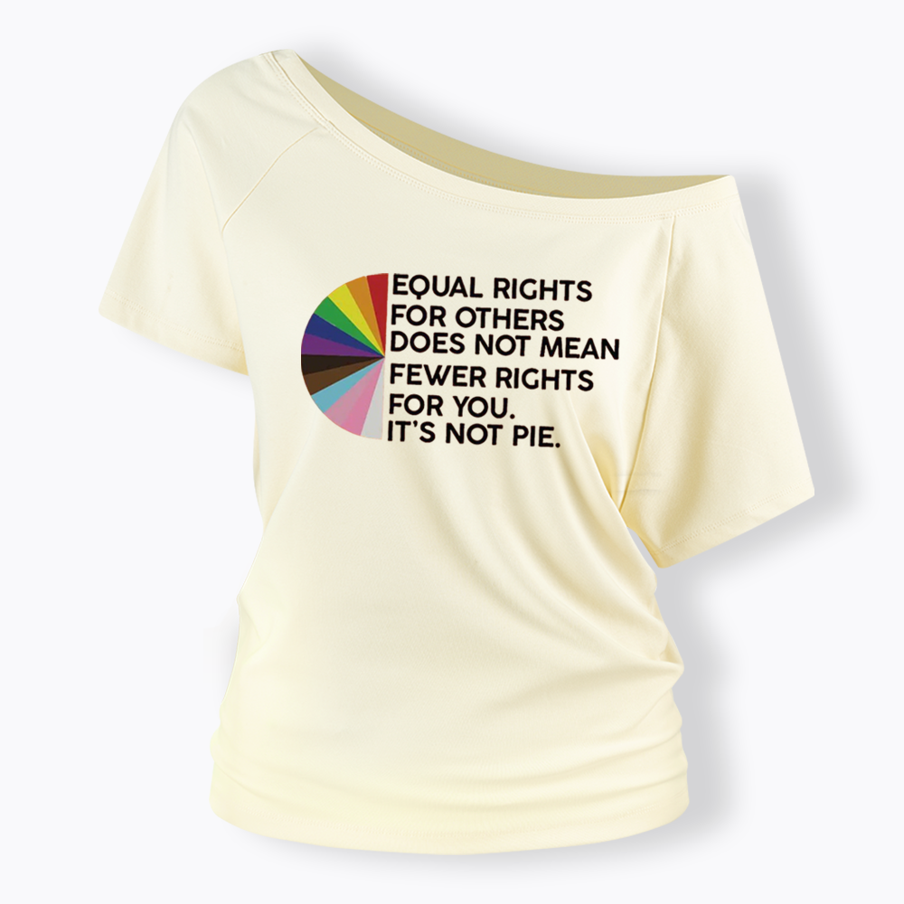 Equal Rights for Others Off Shoulder T-shirt