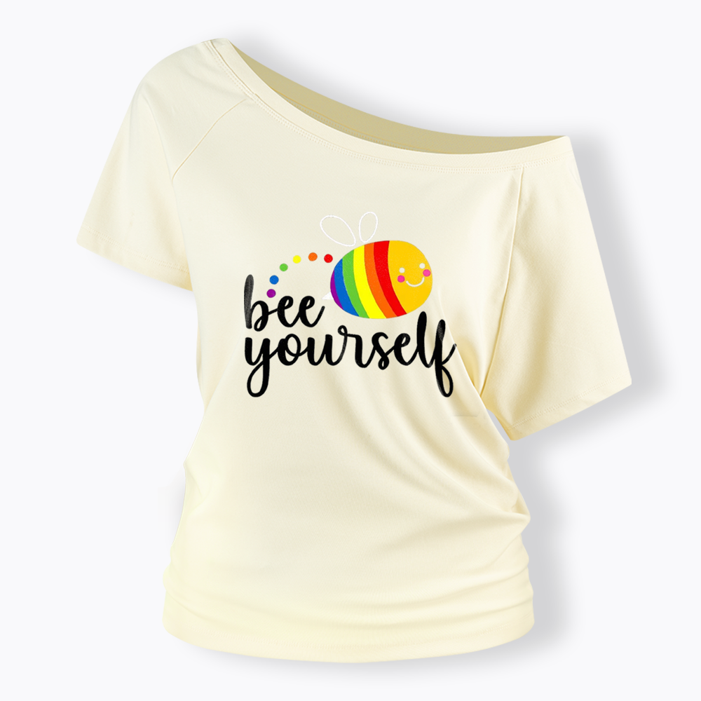 Bee Yourself Off Shoulder T-shirt