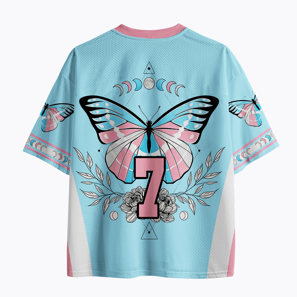 Transgender Butterfly Mesh Jersey