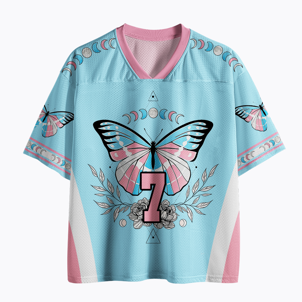 Transgender Butterfly Mesh Jersey