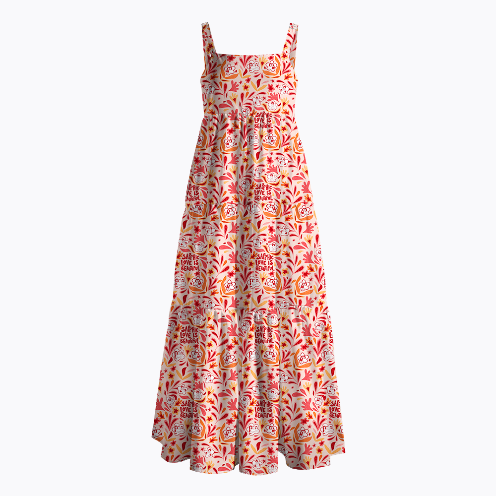 Sapphic Love is Beautiful Maxi Dress
