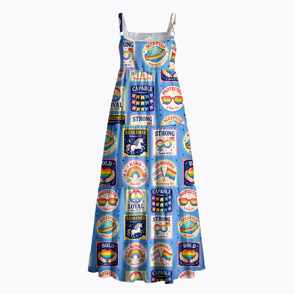 God Says I Am LGBT Maxi Dress