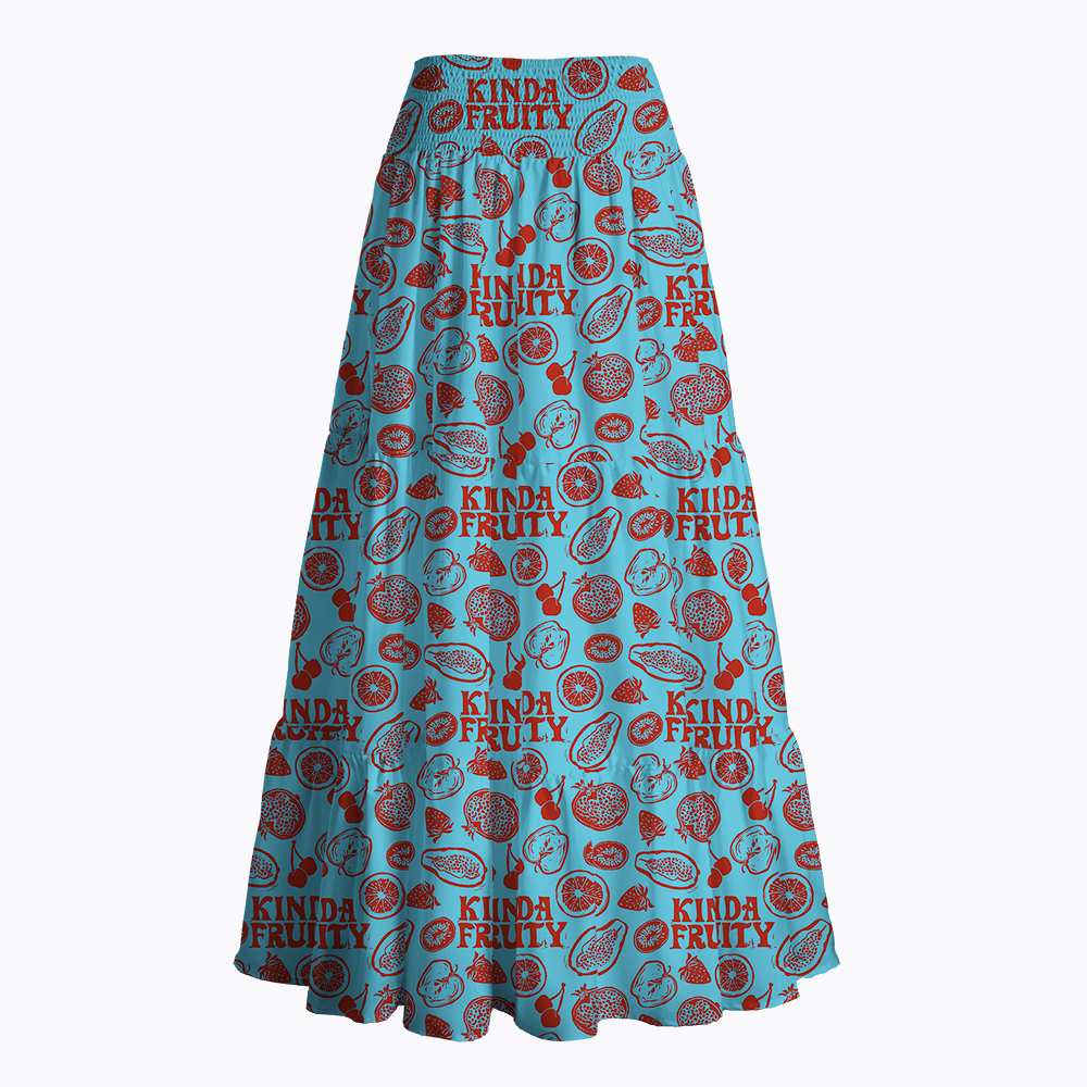 Kinda Fruity Maxi Skirt