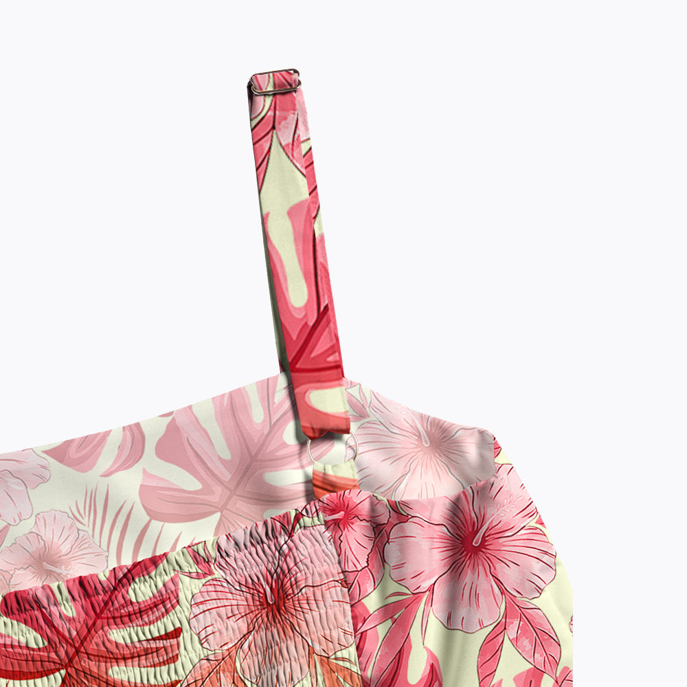 Tropical Floral Pride Month LGBTQ Maxi Dress