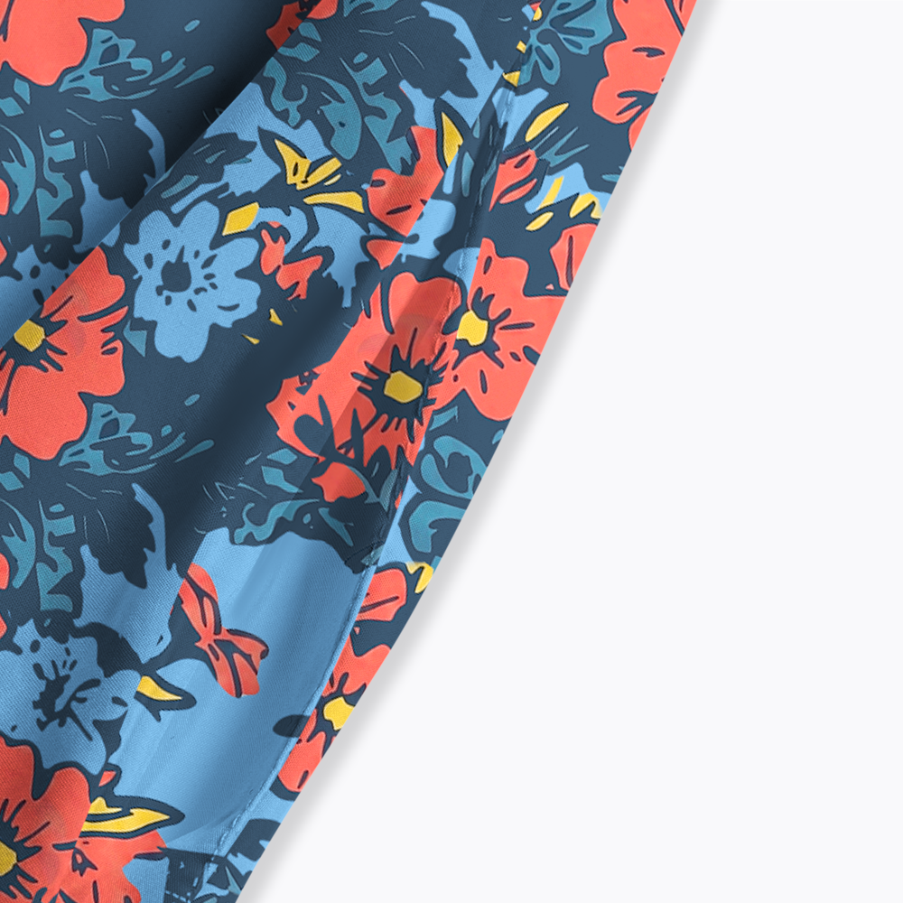 Radicalized By Basic Decency Cat Floral Feminist Maxi Dress