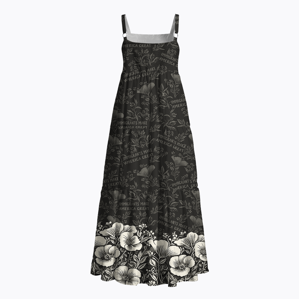 Immigrants Make America Great Maxi Dress