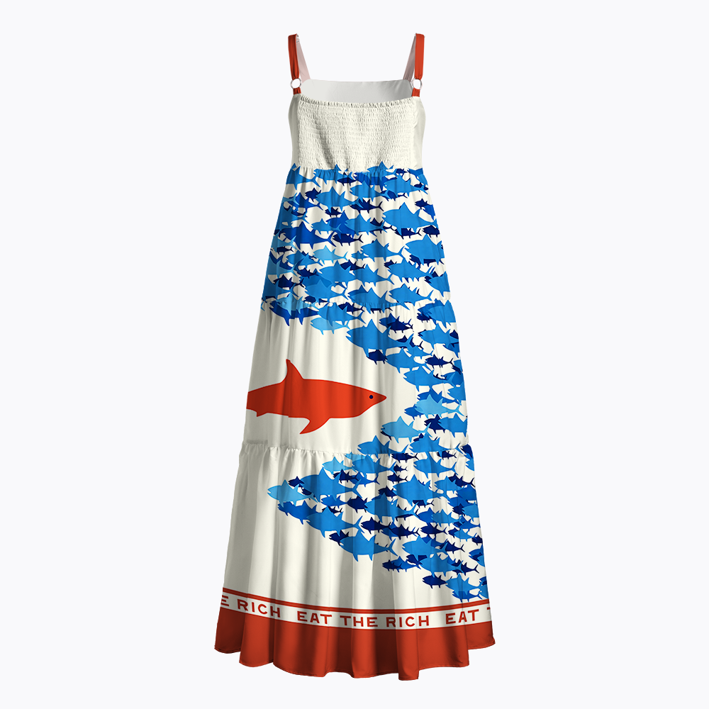 Eat the Rich Maxi Dress