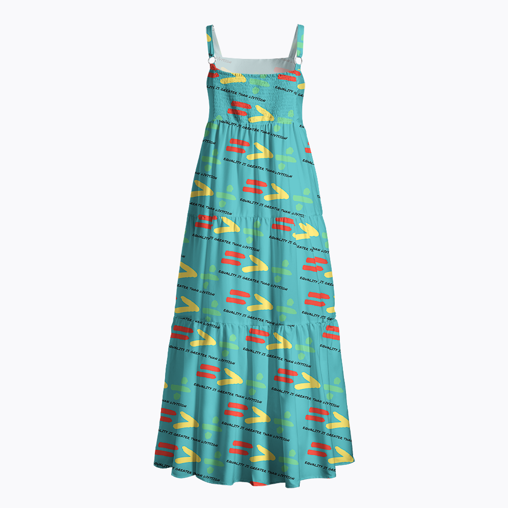 Equality is Greater Than Division Human Rights Maxi Dress