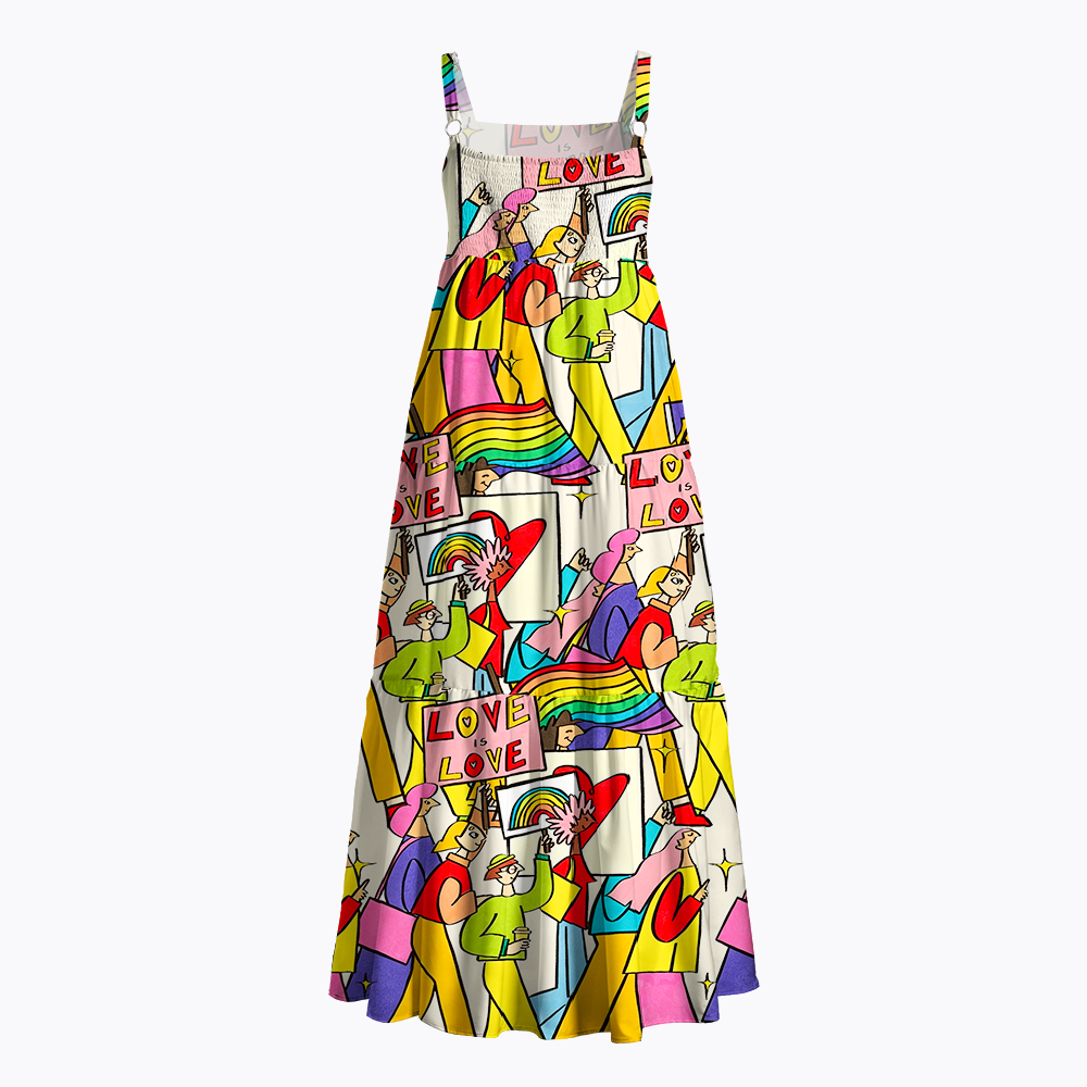 Love is Love Maxi Dress
