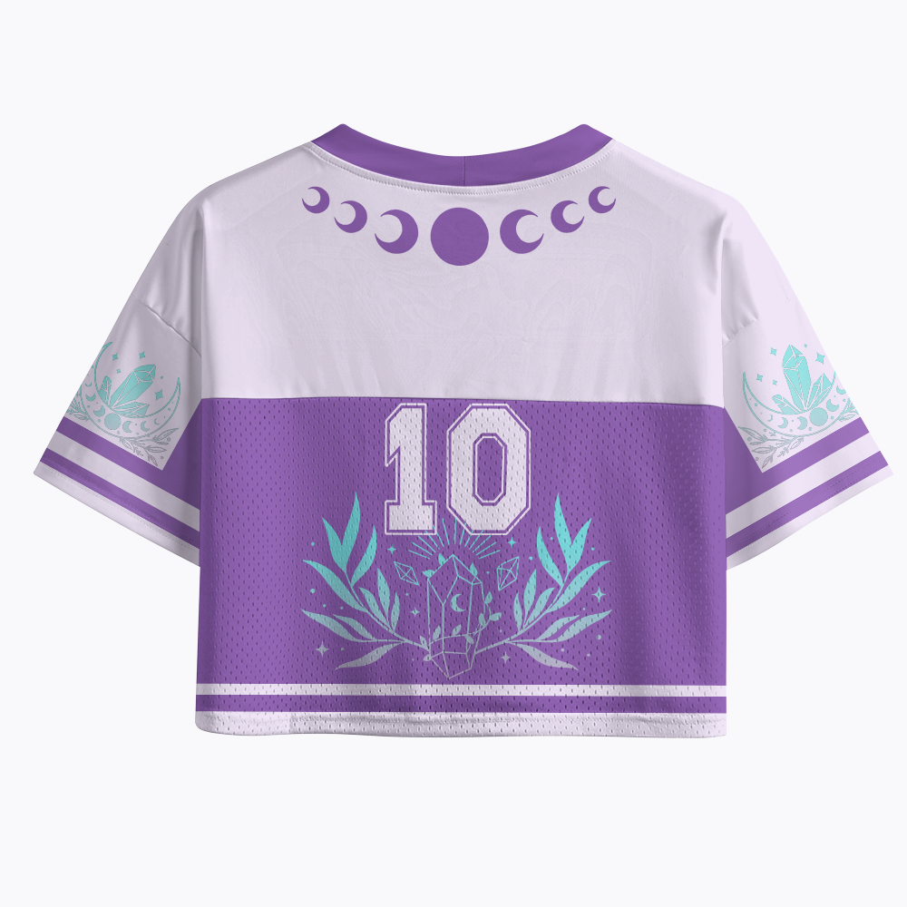 We Are the Granddaughters of the Witches You Could Not Burn Crop Sports Jersey